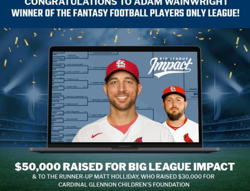 Adam Wainwright Wins First Big League Impact ‘Players Only League’