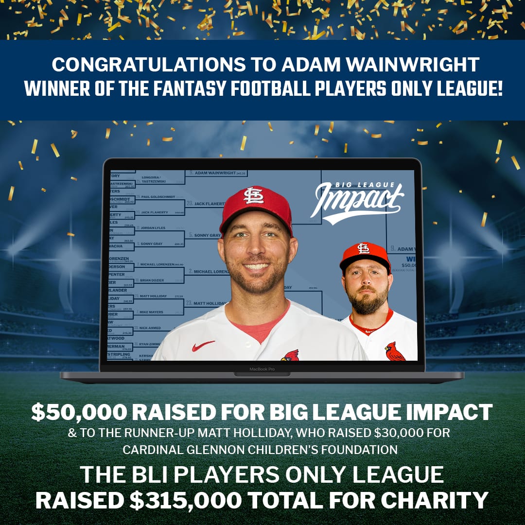 Adam Wainwright Wins 2020 Roberto Clemente Award - Big League Impact